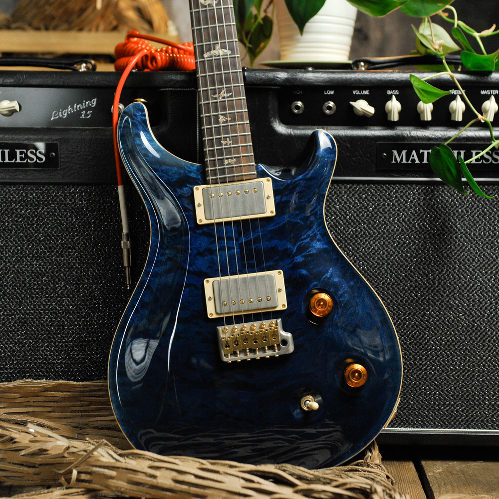 PRS Custom 22 Brazillian 10 Top #267/500 Blue w/Case - Used
