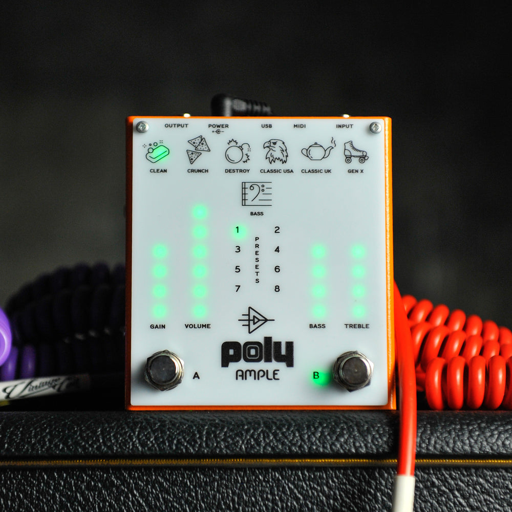 Poly Ample Amp Modelling Pedal - Used