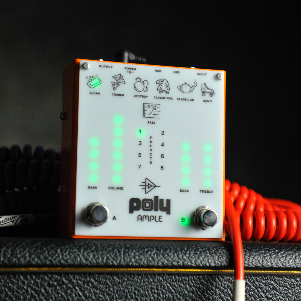 Poly Ample Amp Modelling Pedal - Used