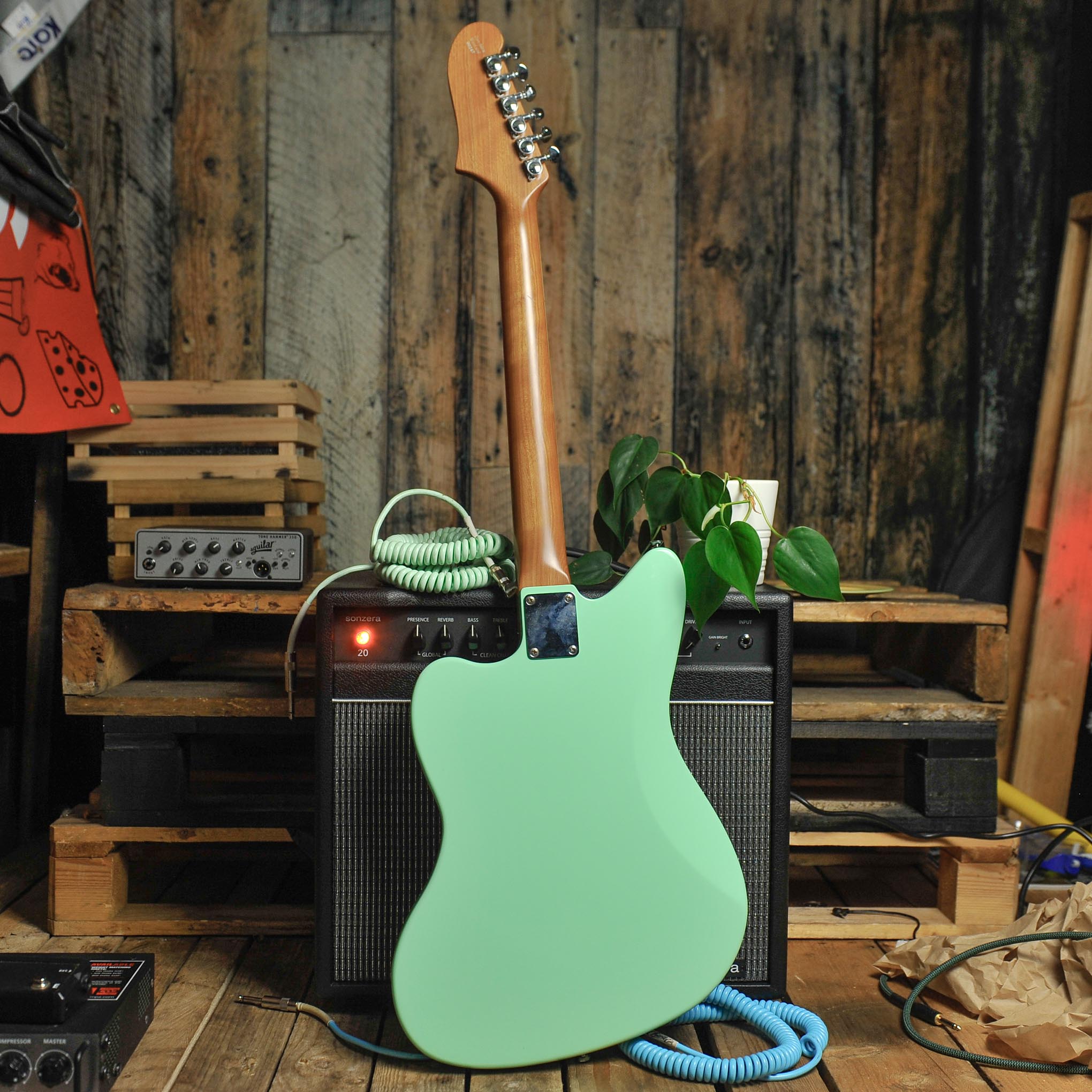 Pure Salem Guitars Woodsoul w/Duesenberg Tremolo & SKB TSA Case - Used