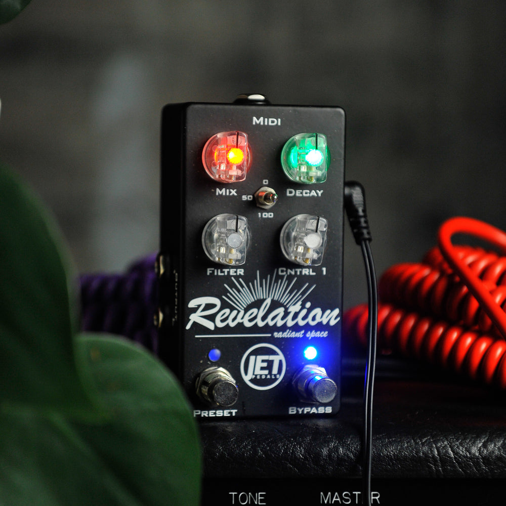 JET Revelation Radiant Space Reverb Pedal - Used