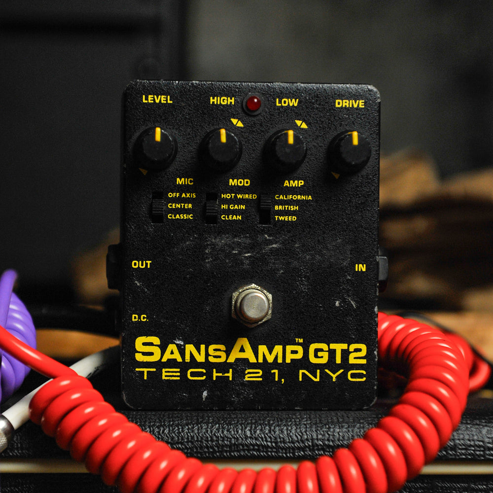 SansAmp GT2  Early 90s Amp Sim Pedal - Used