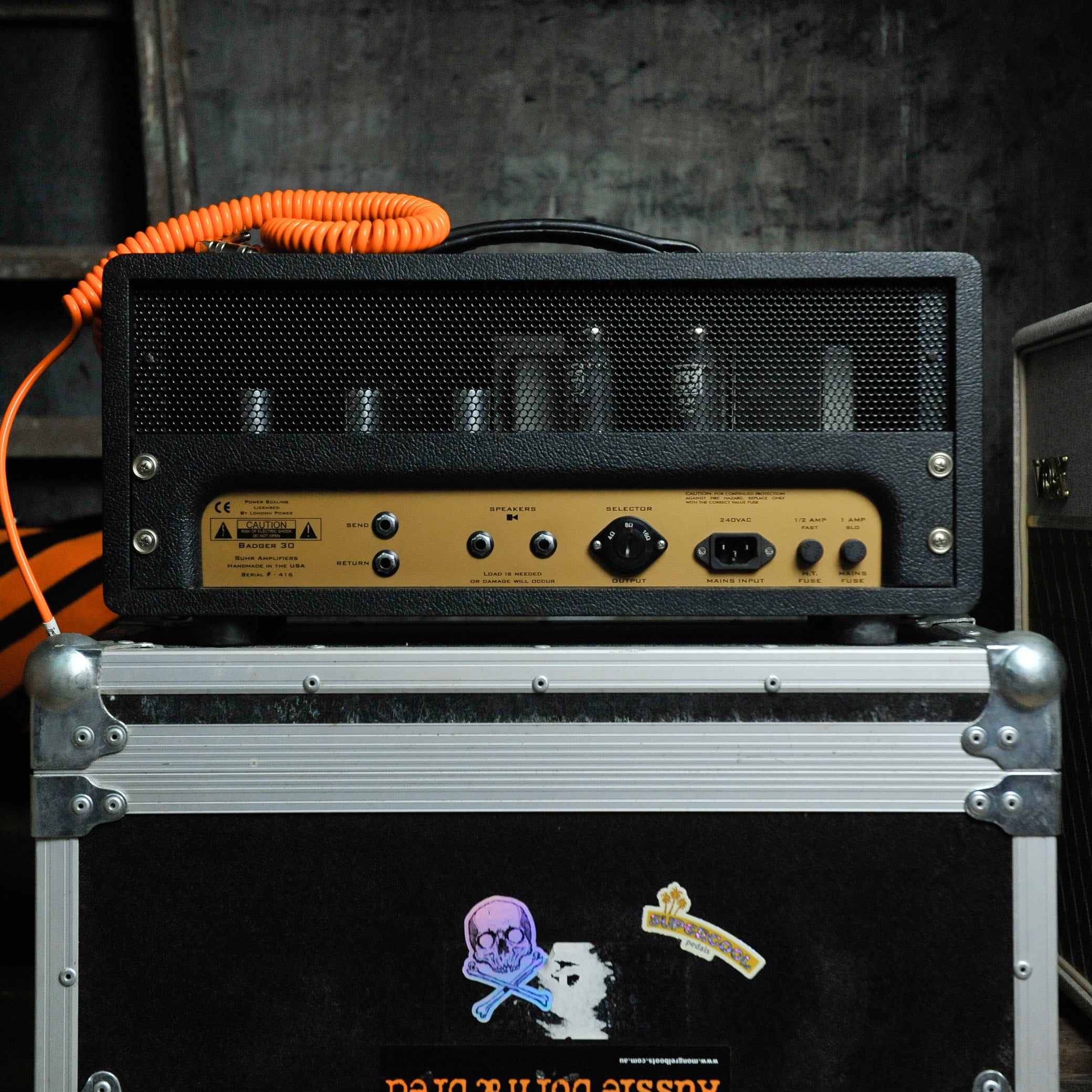 Suhr Badger 30W EL34 Valve Guitar Amp w/Tour Case - Used