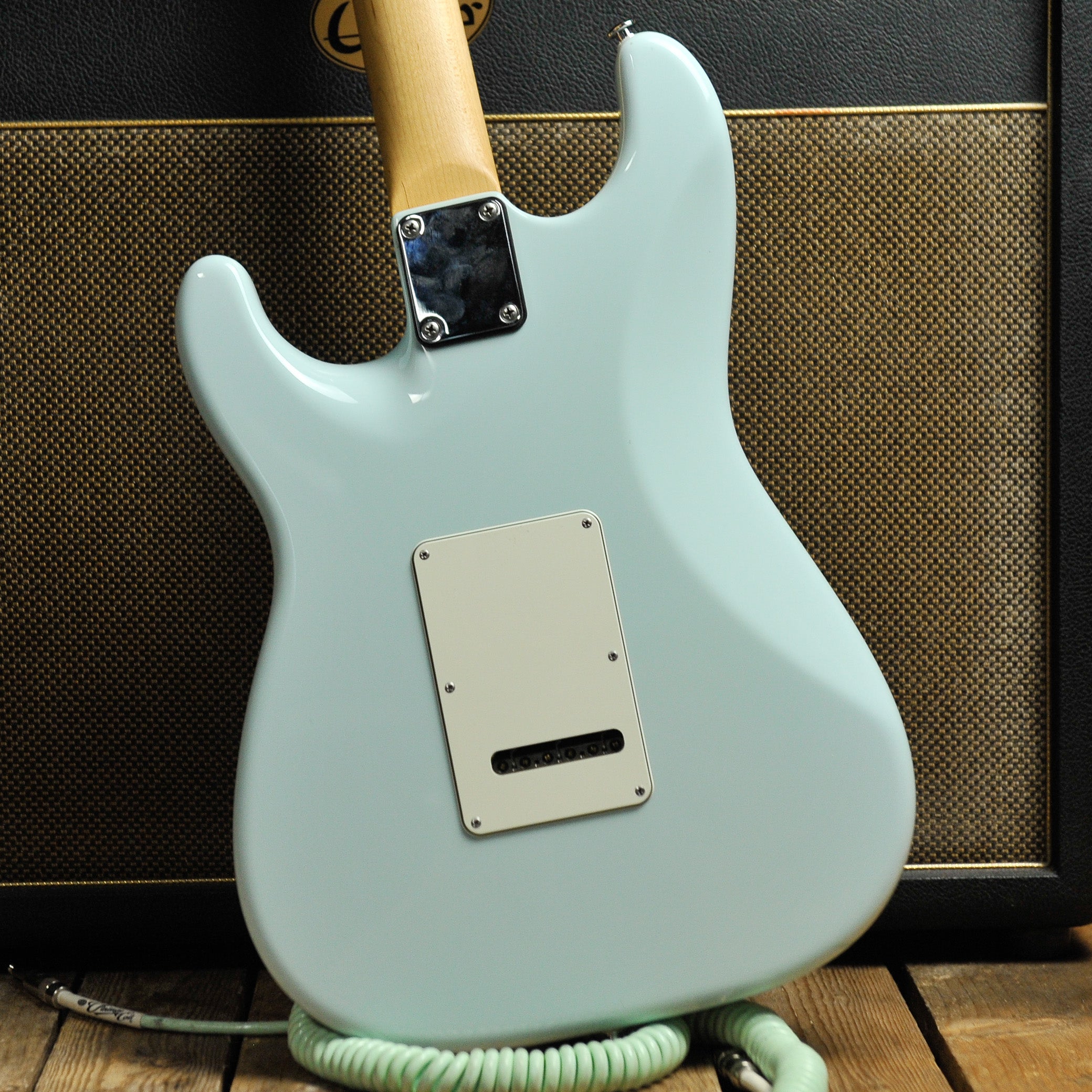 Suhr Classic S HSS with V70 Pickups Sonic Blue w/Case - Used s#JST5XT