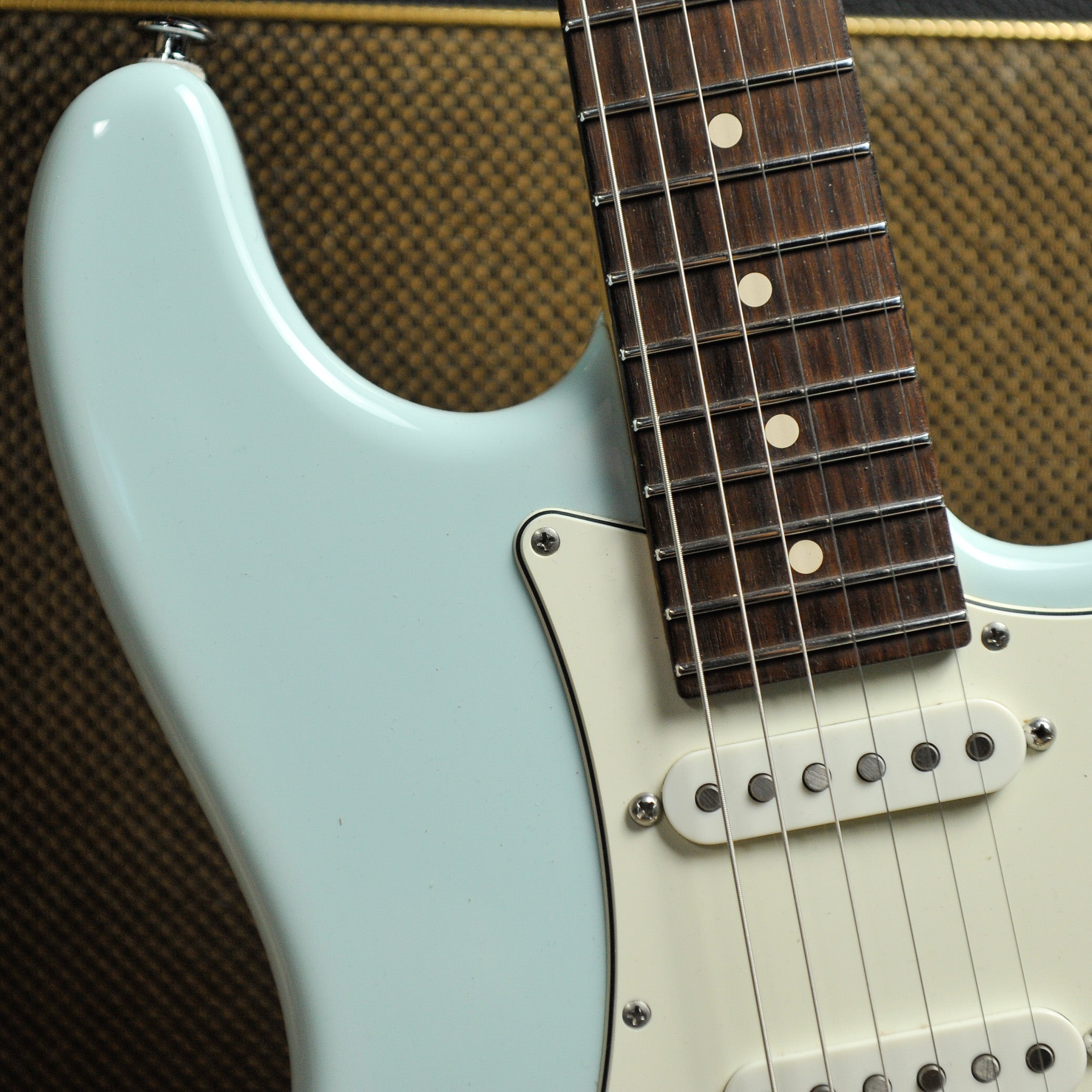 Suhr Classic S HSS with V70 Pickups Sonic Blue w/Case - Used s#JST5XT
