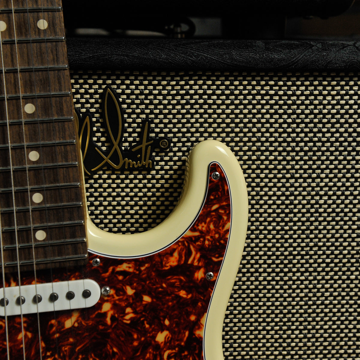 Suhr Classic S Dealer Select HSS - Vintage White RW w/Bag - Used
