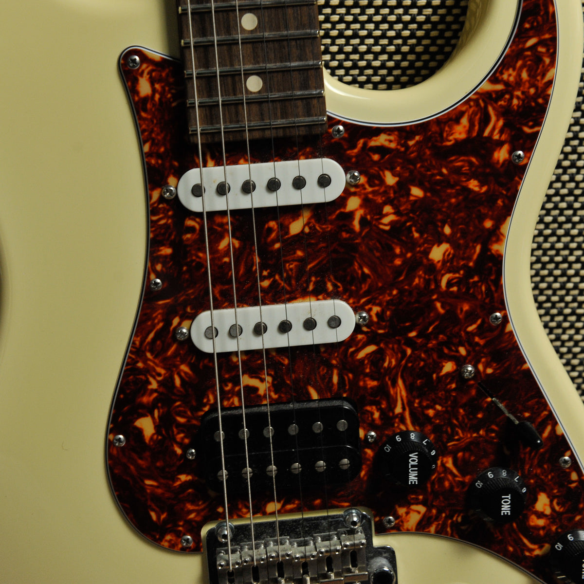 Suhr Classic S Dealer Select HSS - Vintage White RW w/Bag - Used