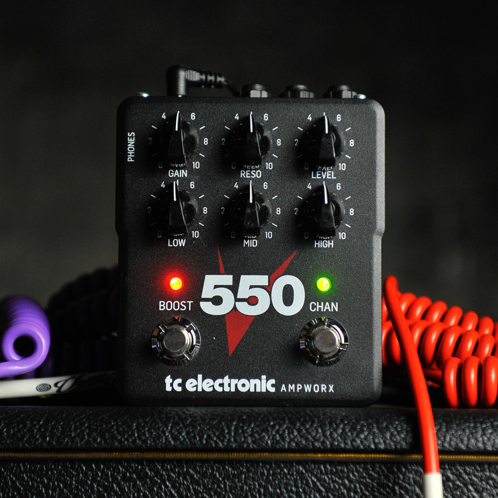 TC Electronic V550 Ampworx Twin High-Gain Pedal - Used