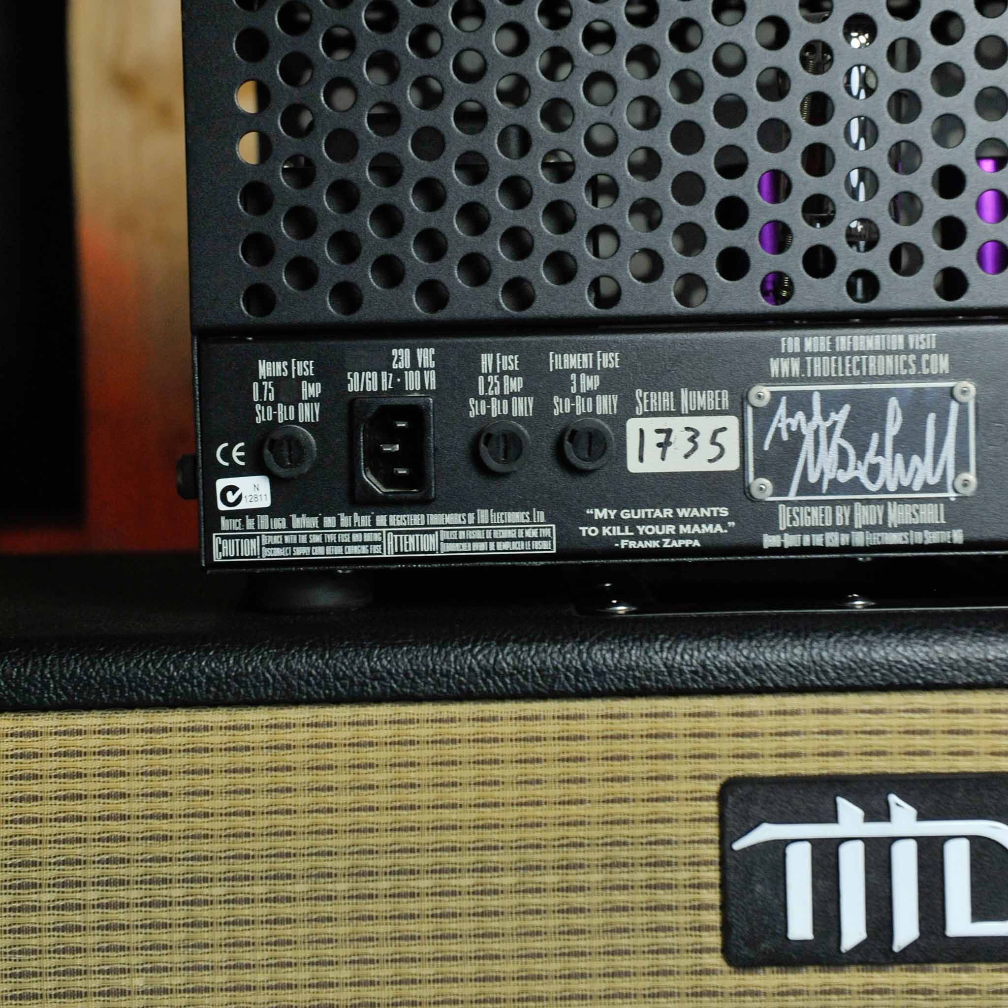 THD Univalve Amplifier and 2x12” THD Cabinet - Used