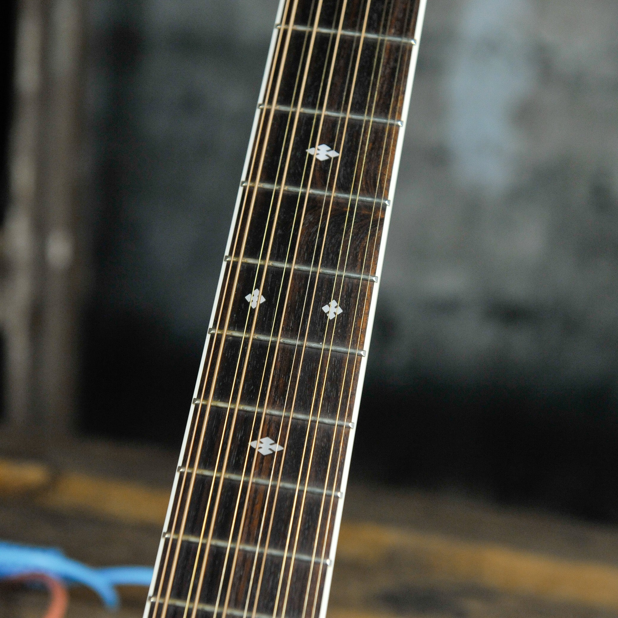 Takamine EF381SC 12-String Acoustic Guitar Black - Used