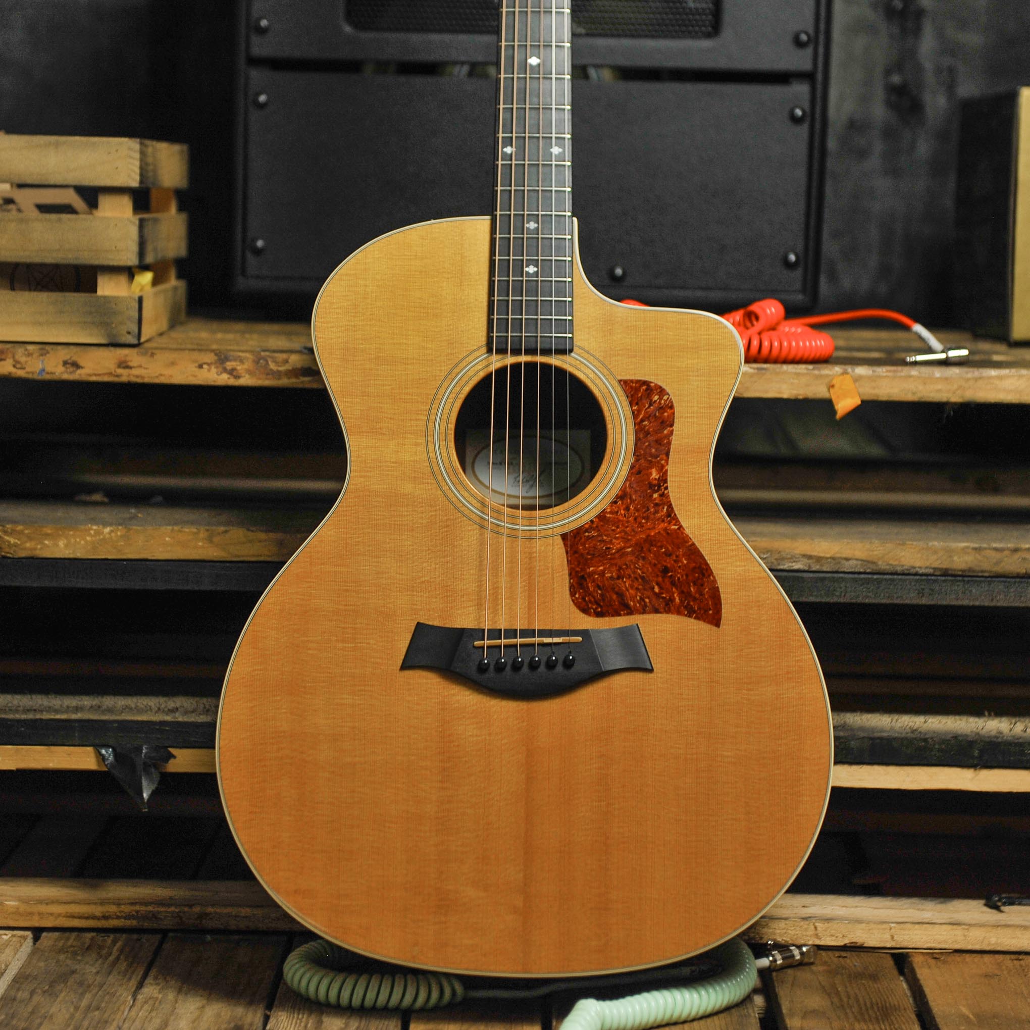 Taylor 214CE-K Koa Deluxe Grand Auditorium w/Case - Used