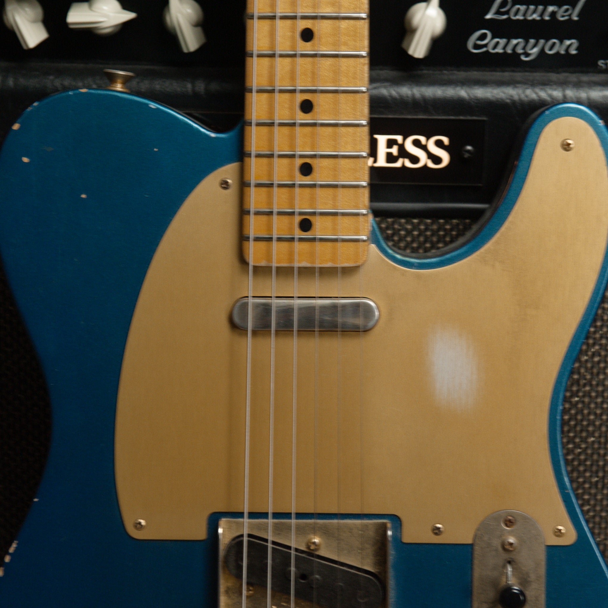 Fender Custom Shop 52 Telecaster Relic Lake Placid Blue 2013 - Used