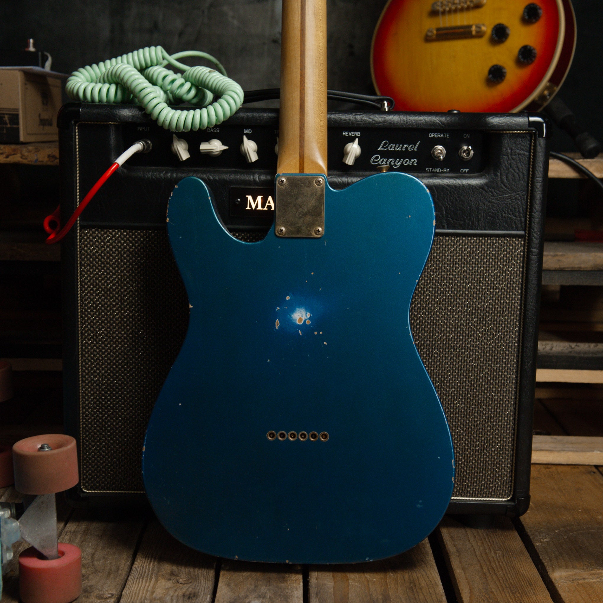 Fender Custom Shop 52 Telecaster Relic Lake Placid Blue 2013 - Used