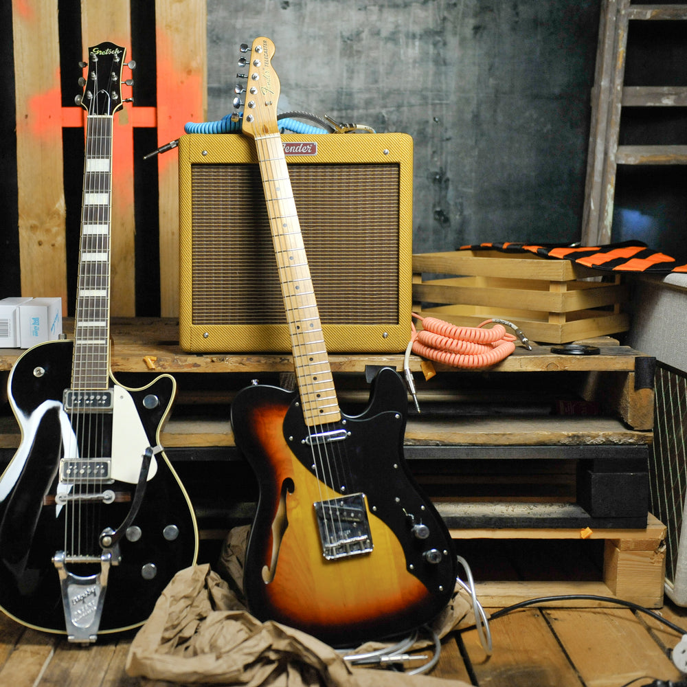 Fender Classic Series '69 Telecaster Thinline, Maple Fingerboard, 3-Color Sunburst - Used