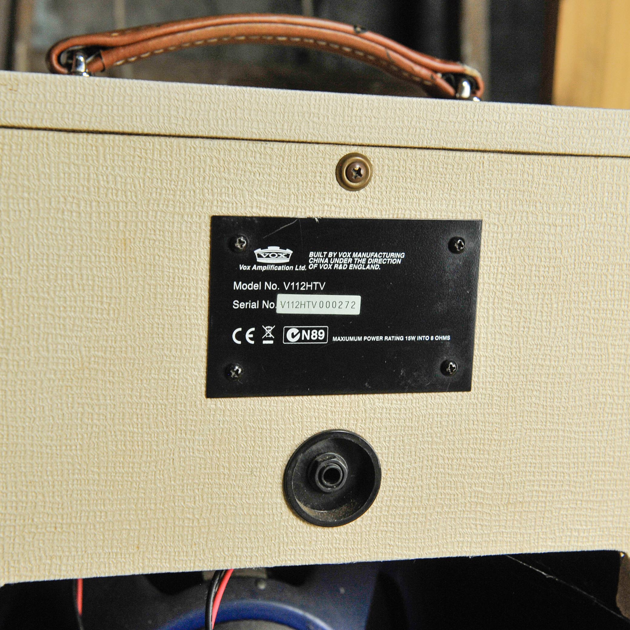 Vox 50th Anniversary Head AC15HTVH and 50th Anniversary Cab - Used