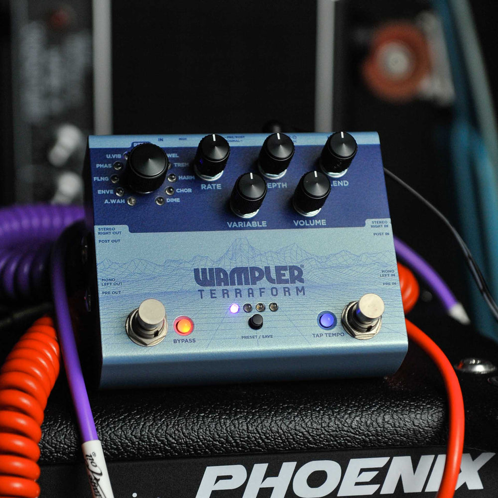 Wampler Terraform Multi Modulation Effect Pedal - Used