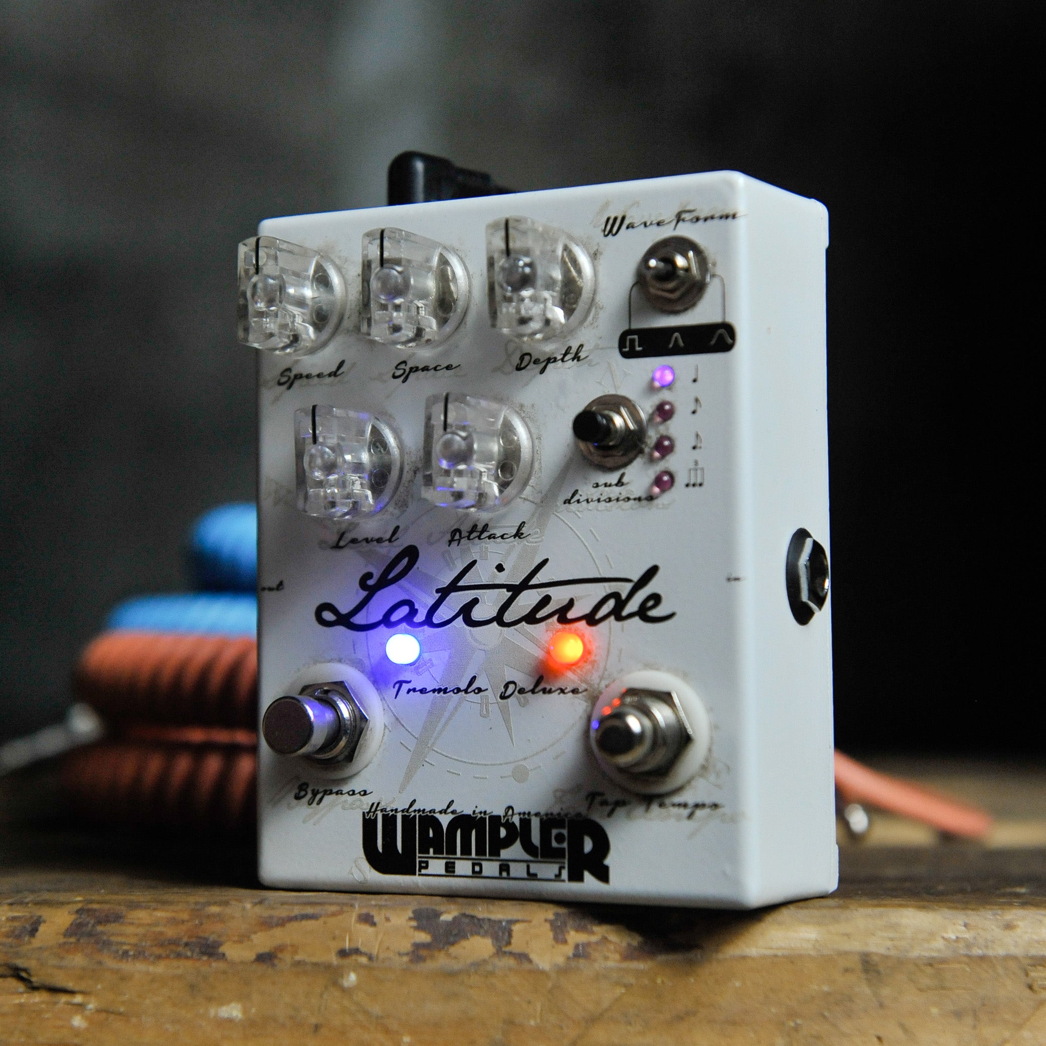 Wampler Latitude Tremolo Deluxe Pedal - Used