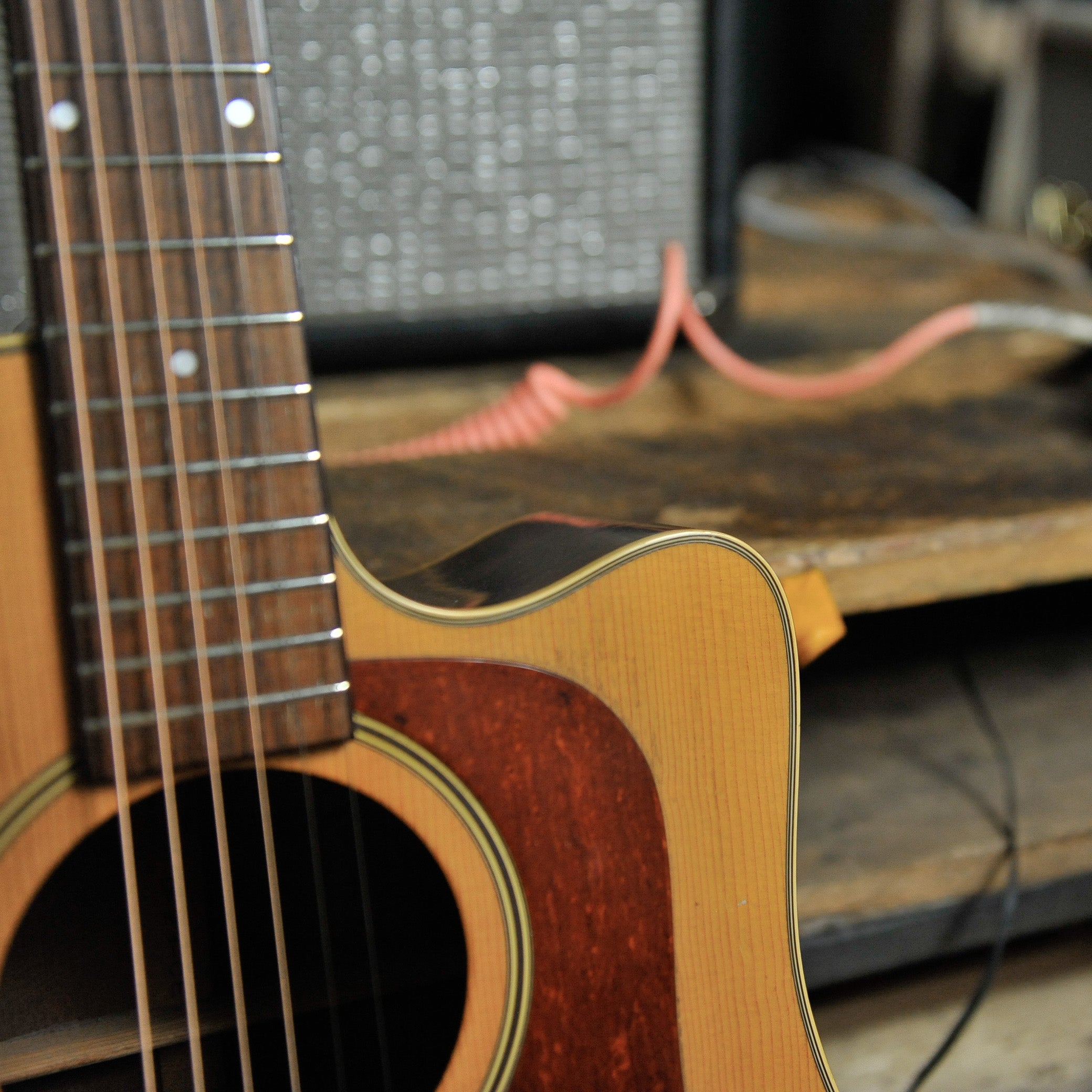 Washburn D-23-CE Dreadnought Acoustic Guitar - Used