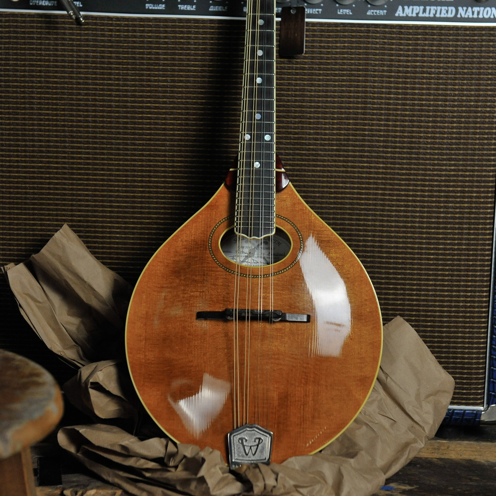 Weber A Style Vintage Mandolin w/Case - Used