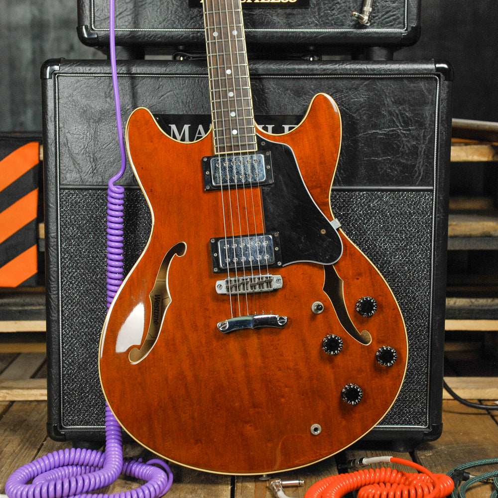 Westone Rainbow-1 335 Style MIJ Electric Guitar w/Case - Used