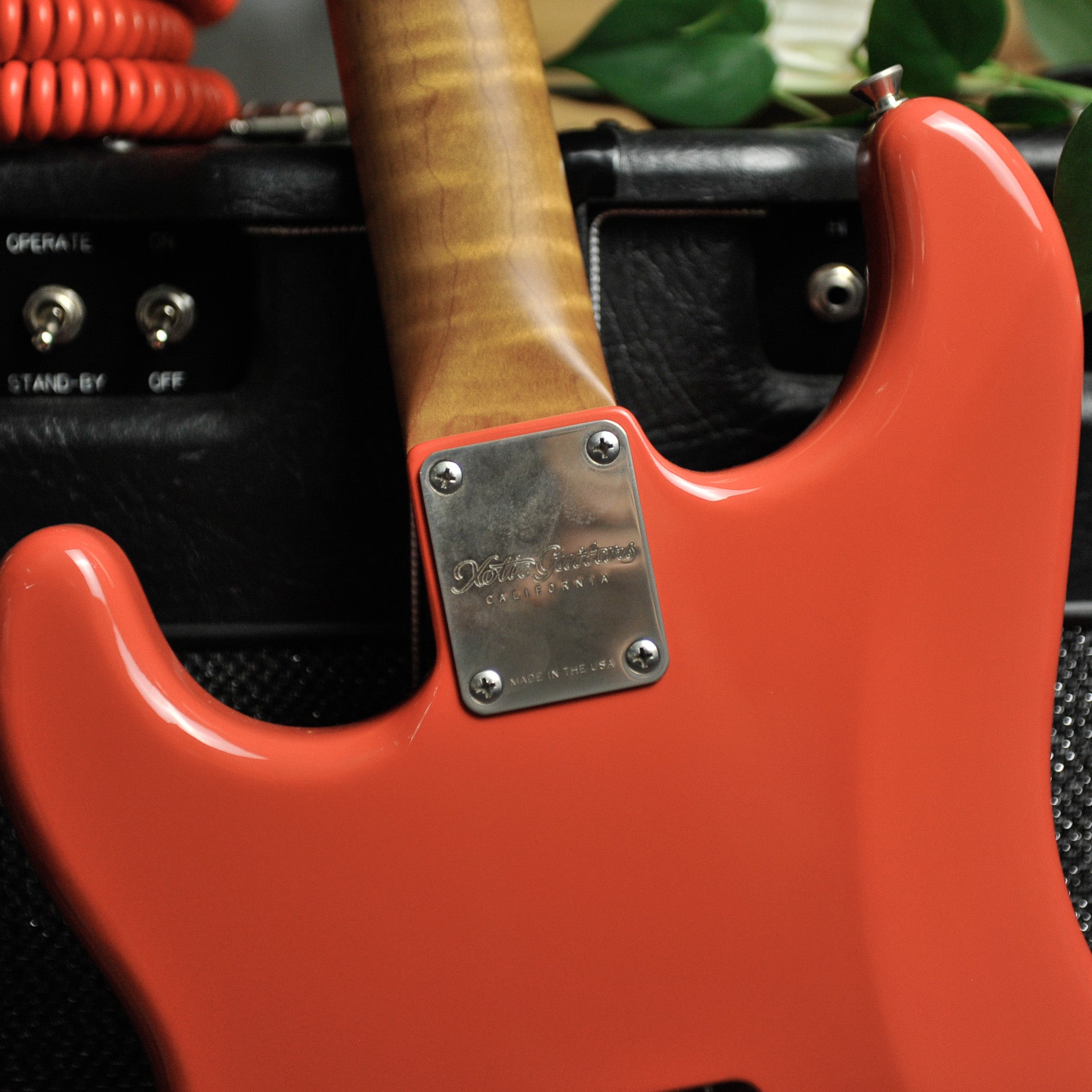 Xotic California Classic XSC-1 Ash Fiesta Red Non-Aged w/Case s/n 1355 - Used