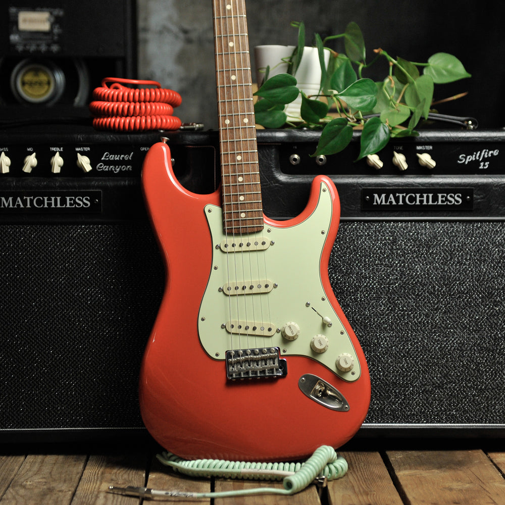 Xotic California Classic XSC-1 Ash Fiesta Red Non-Aged w/Case s/n 1355 - Used