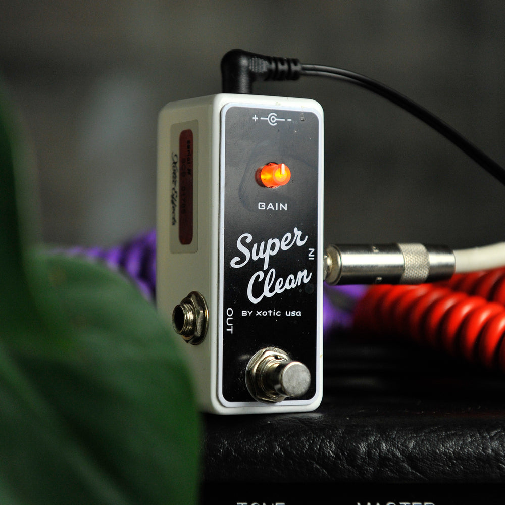 Xotic Super Clean Boost Buffer Pedal - Used