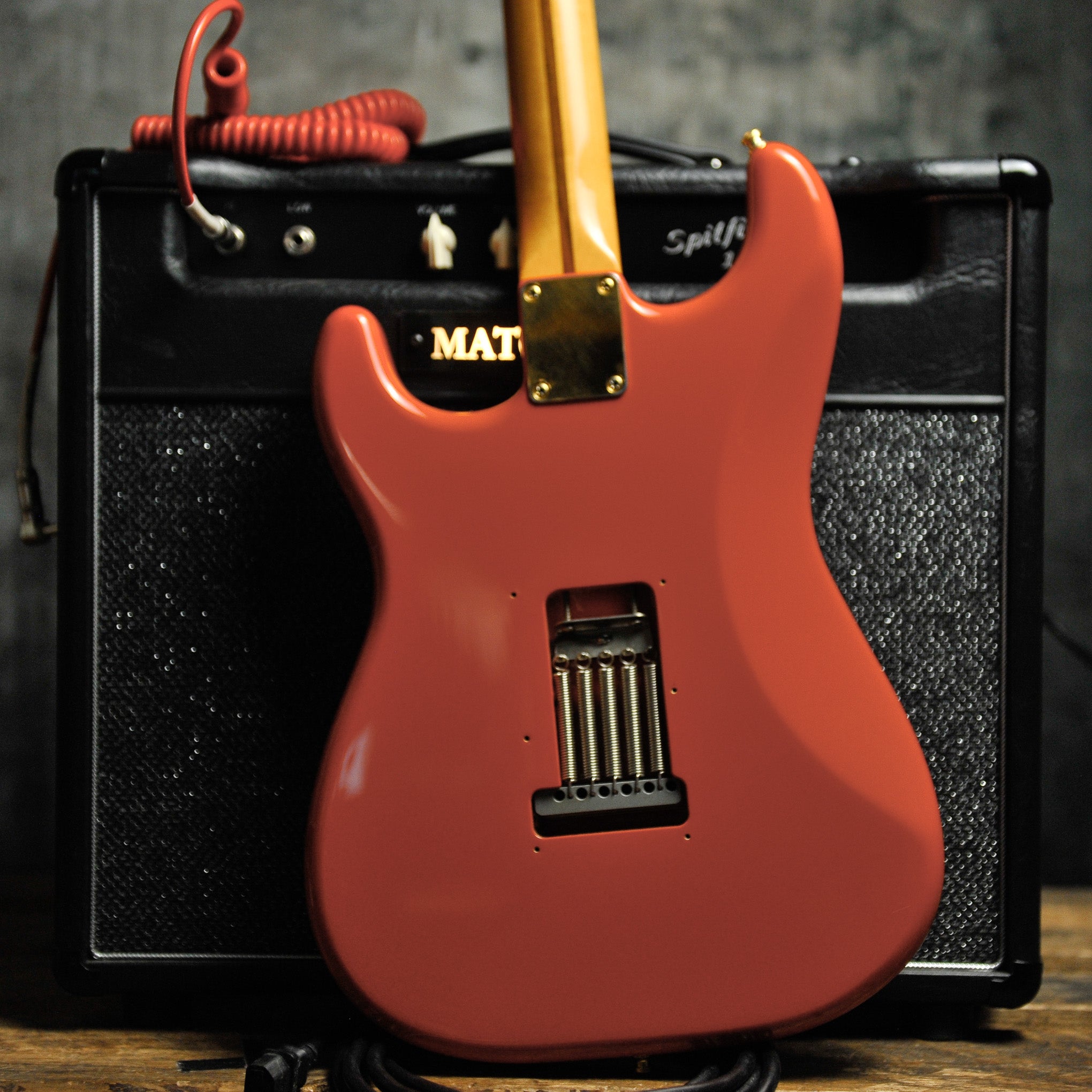 Fender MIM 50s Stratocaster Fiesta Red 2008 w/Case  - Used