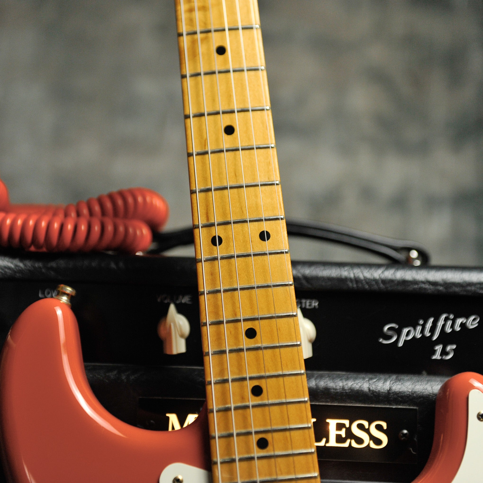Fender MIM 50s Stratocaster Fiesta Red 2008 w/Case  - Used