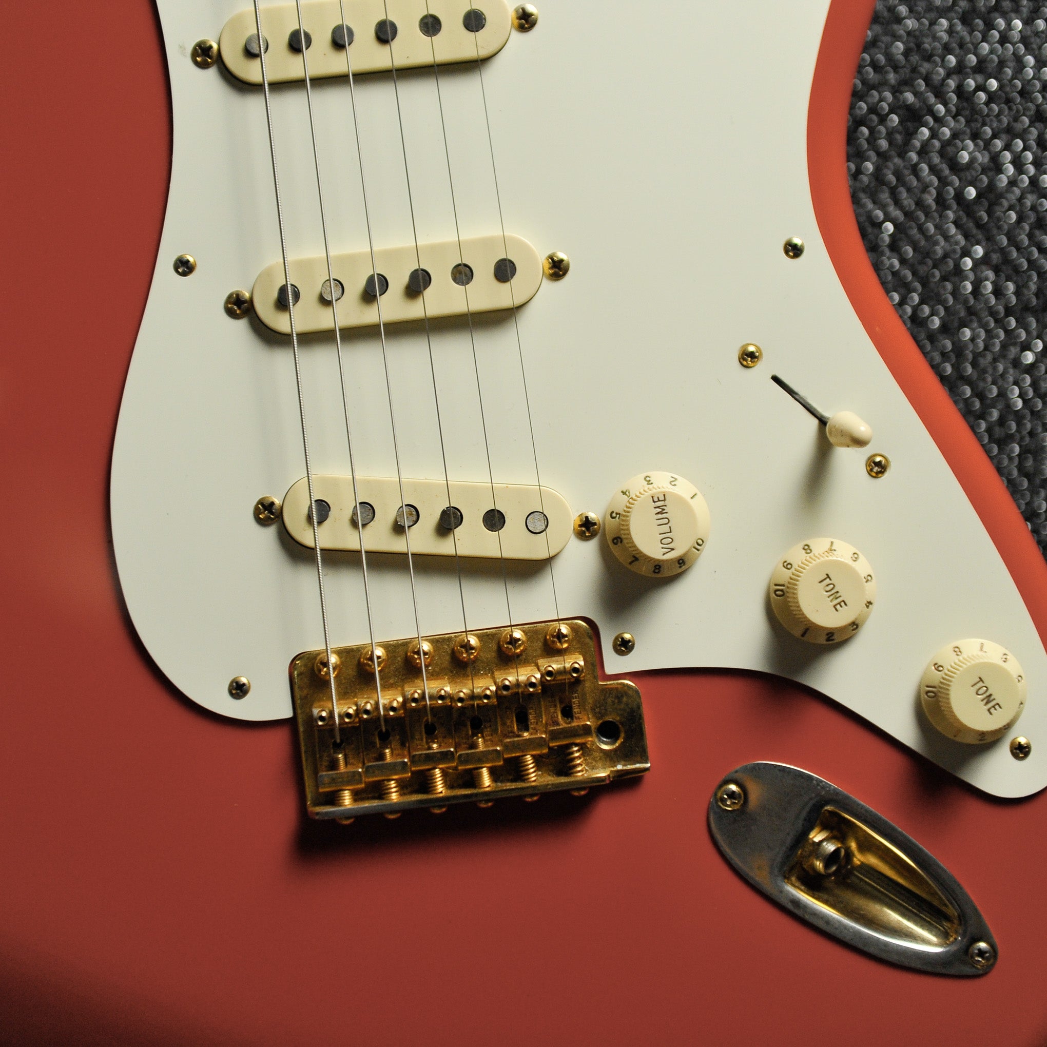 Fender MIM 50s Stratocaster Fiesta Red 2008 w/Case  - Used