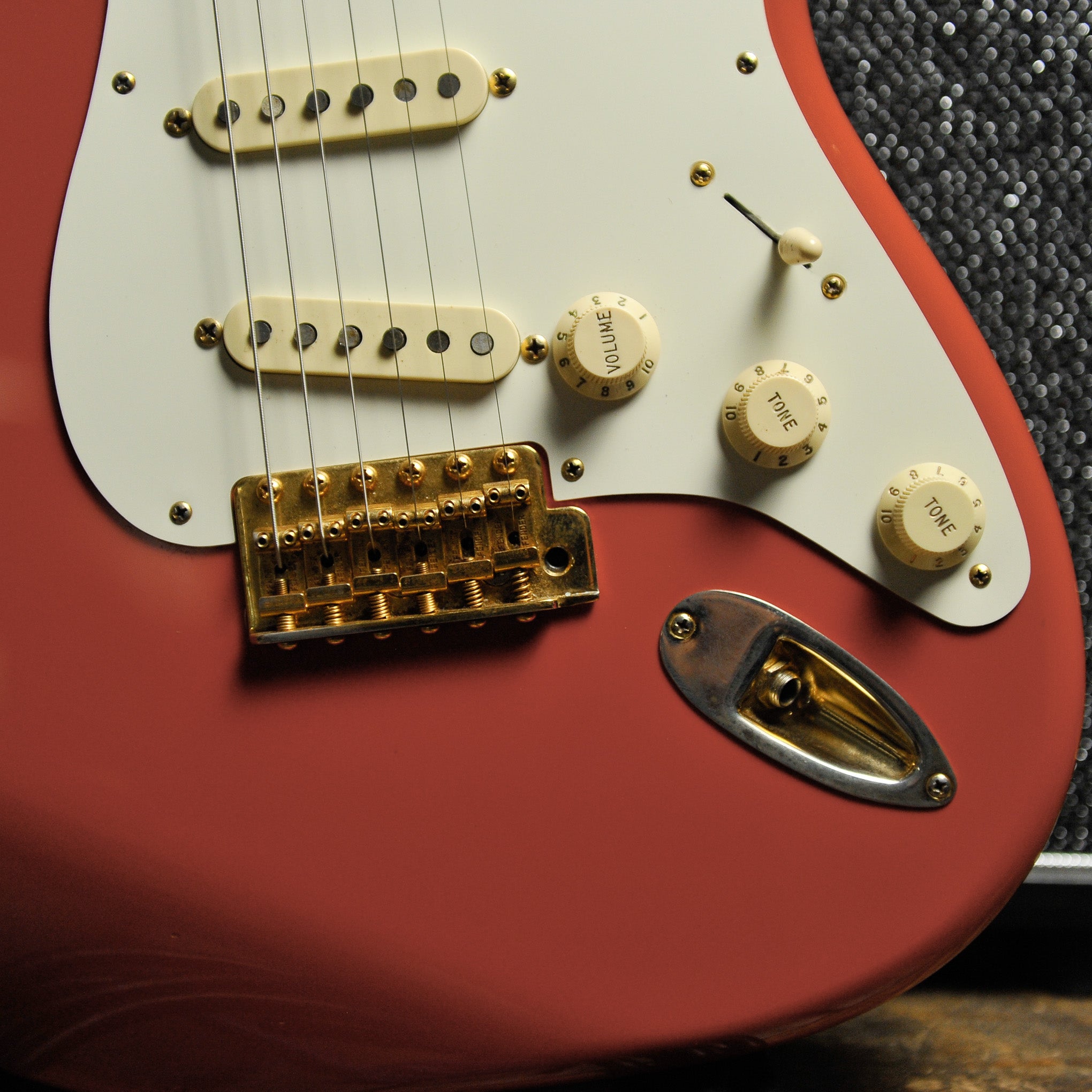Fender MIM 50s Stratocaster Fiesta Red 2008 w/Case  - Used