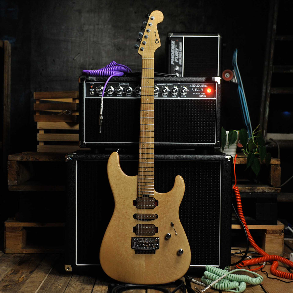 Charvel Guthrie Govan HSH Birdseye Maple Caramelized Top (Natural) - Used