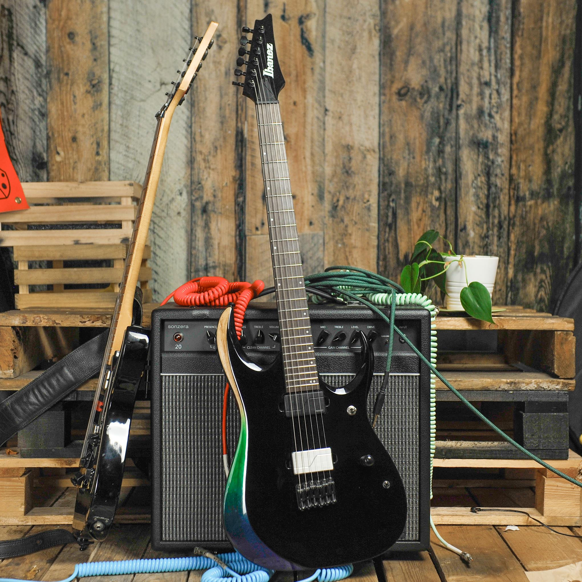 Ibanez RGD61ALA MTR Electric Guitar Midnight Tropical Rainforest - Used