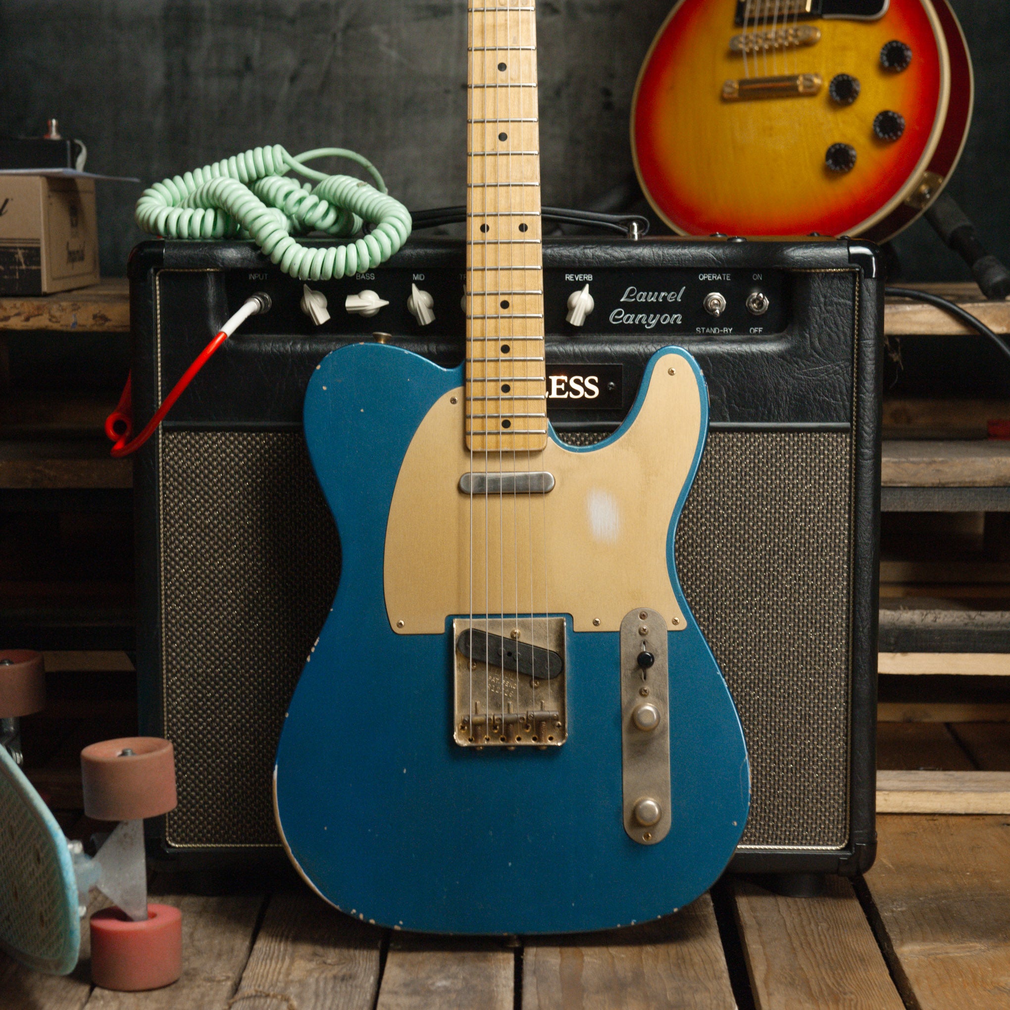 Fender Custom Shop 52 Telecaster Relic Lake Placid Blue 2013 - Used