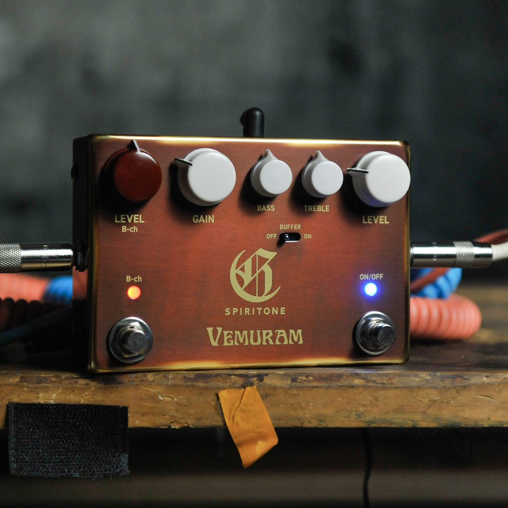 Vemuram Spiritone Char Signature Dual Channel Overdrive Pedal