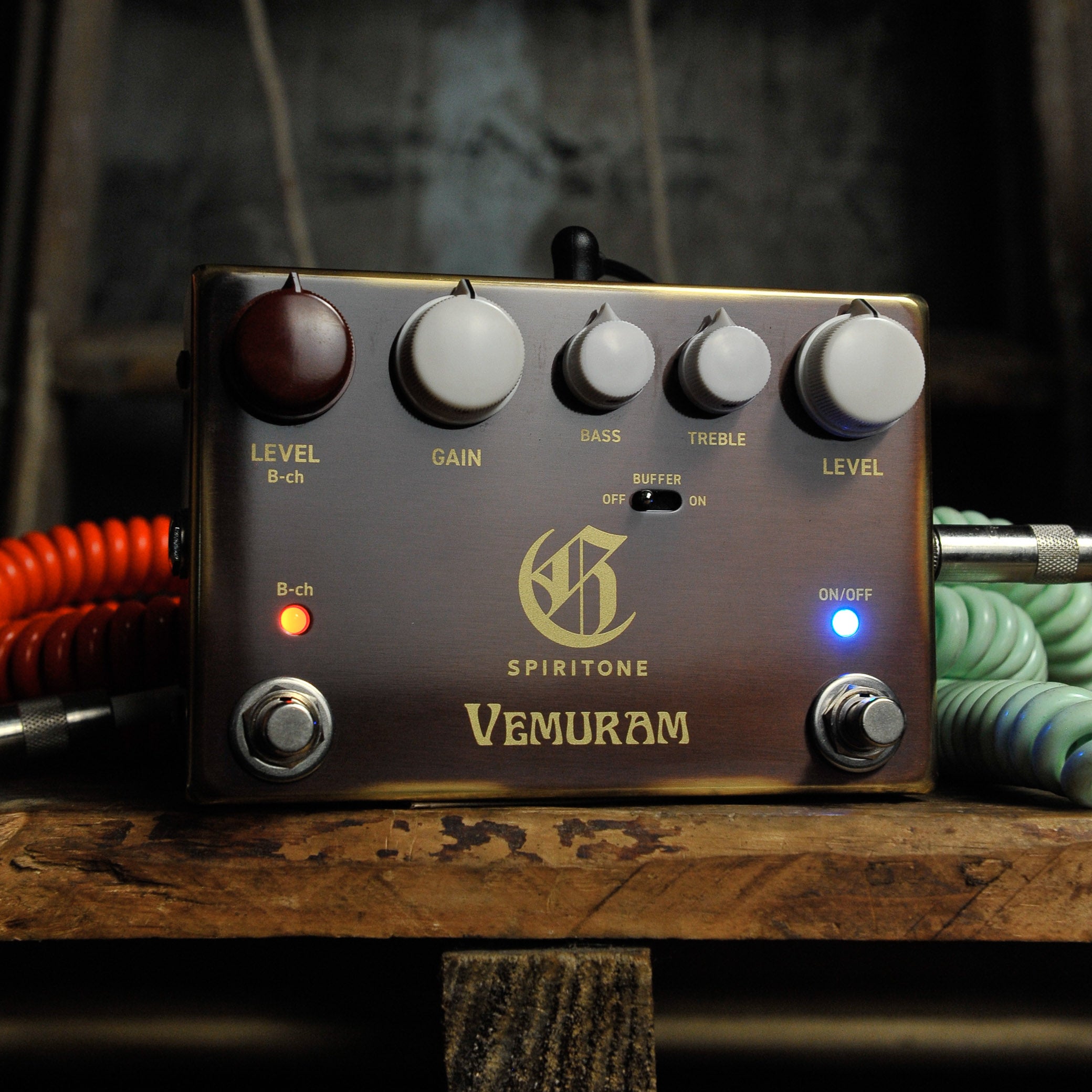 Vemuram Spiritone Char Signature Dual Channel Overdrive Pedal