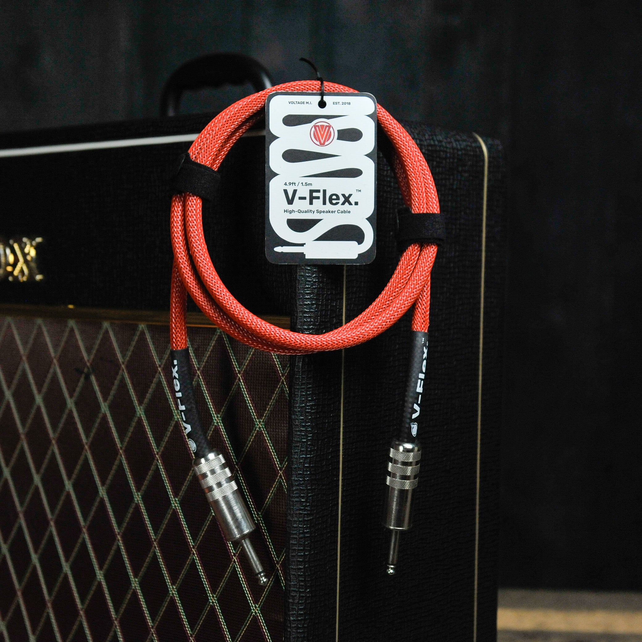 Voltage V-Flex 1.5m Red Techflex Speaker Cable – Gladesville Guitar Factory