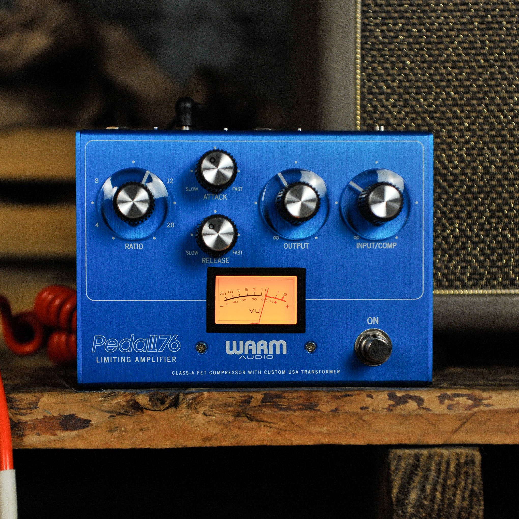 Warm Audio Pedal76 All-Analog Transformer-Balanced FET Compressor Pedal
