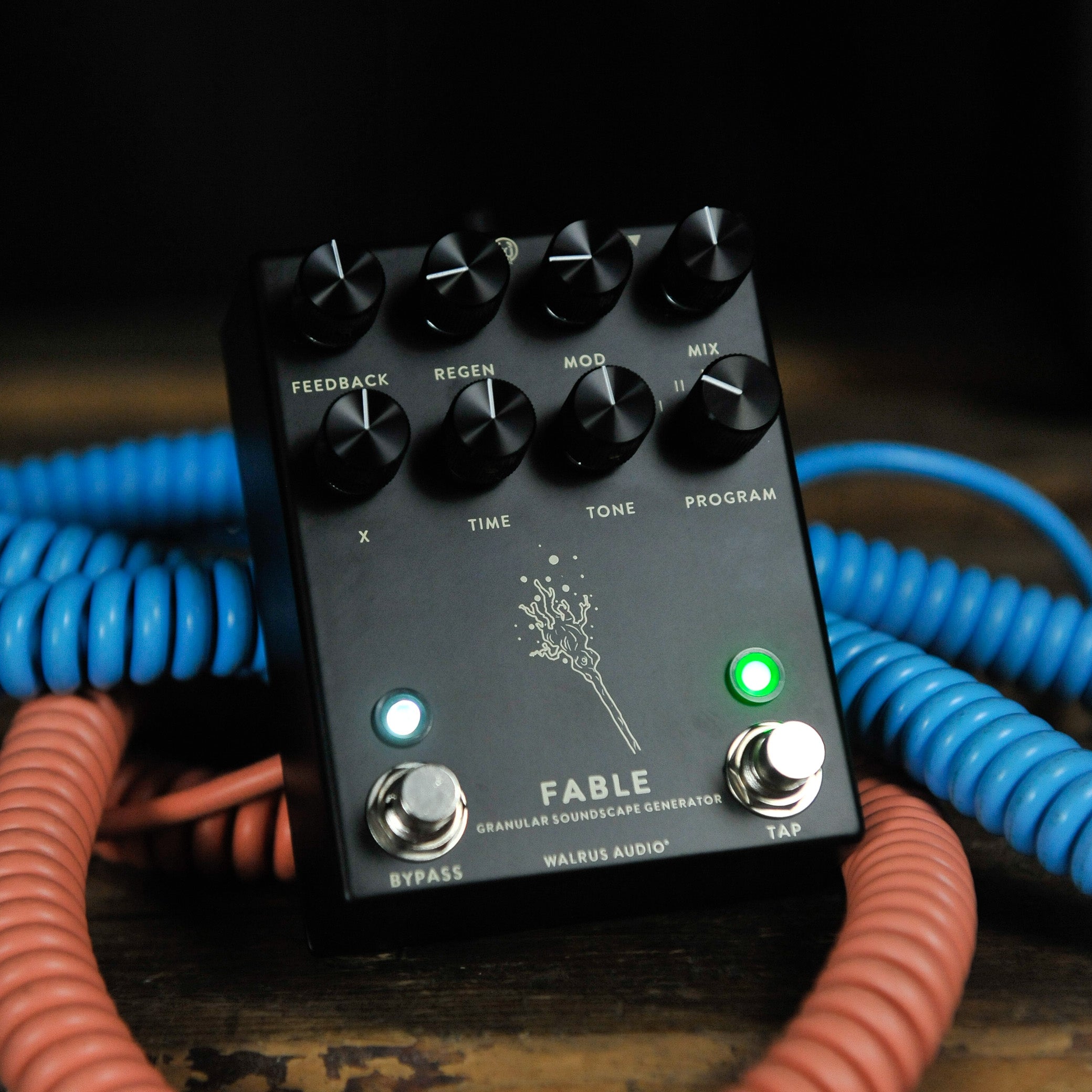 Walrus Audio Fable: Granular Soundscape Generator, Black
