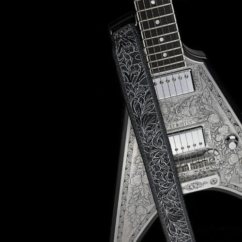 Zemaitis Custom Woven Strap with Logo