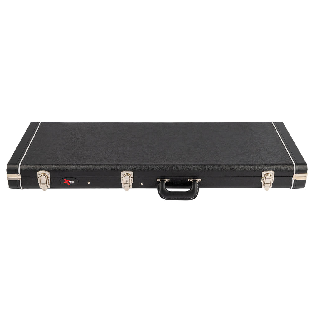 Xtreme XC610 Vintage Electric Rectangular Black Guitar Case
