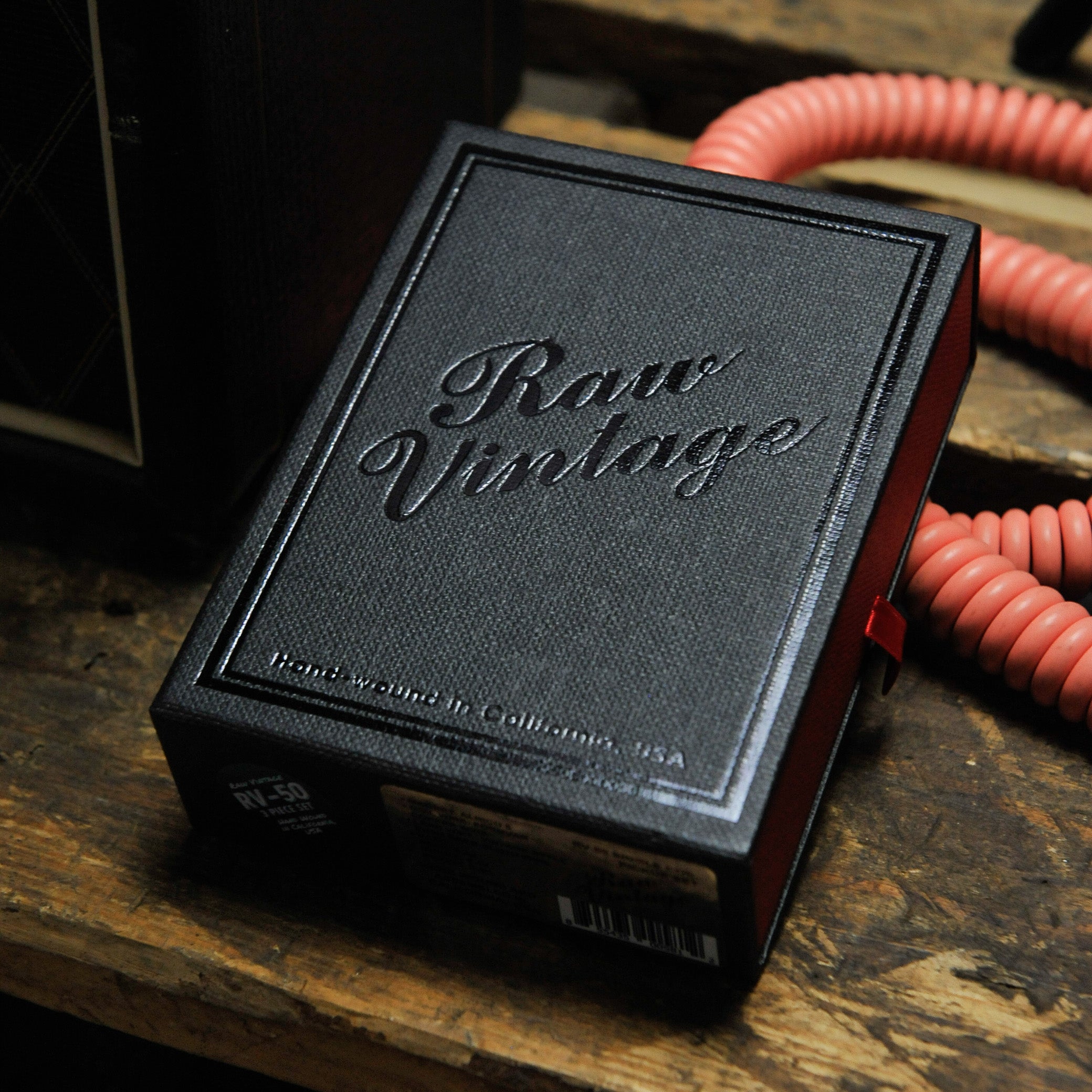 Xotic Raw Vintage RV-50 Single Coil Pickup Set Parchment