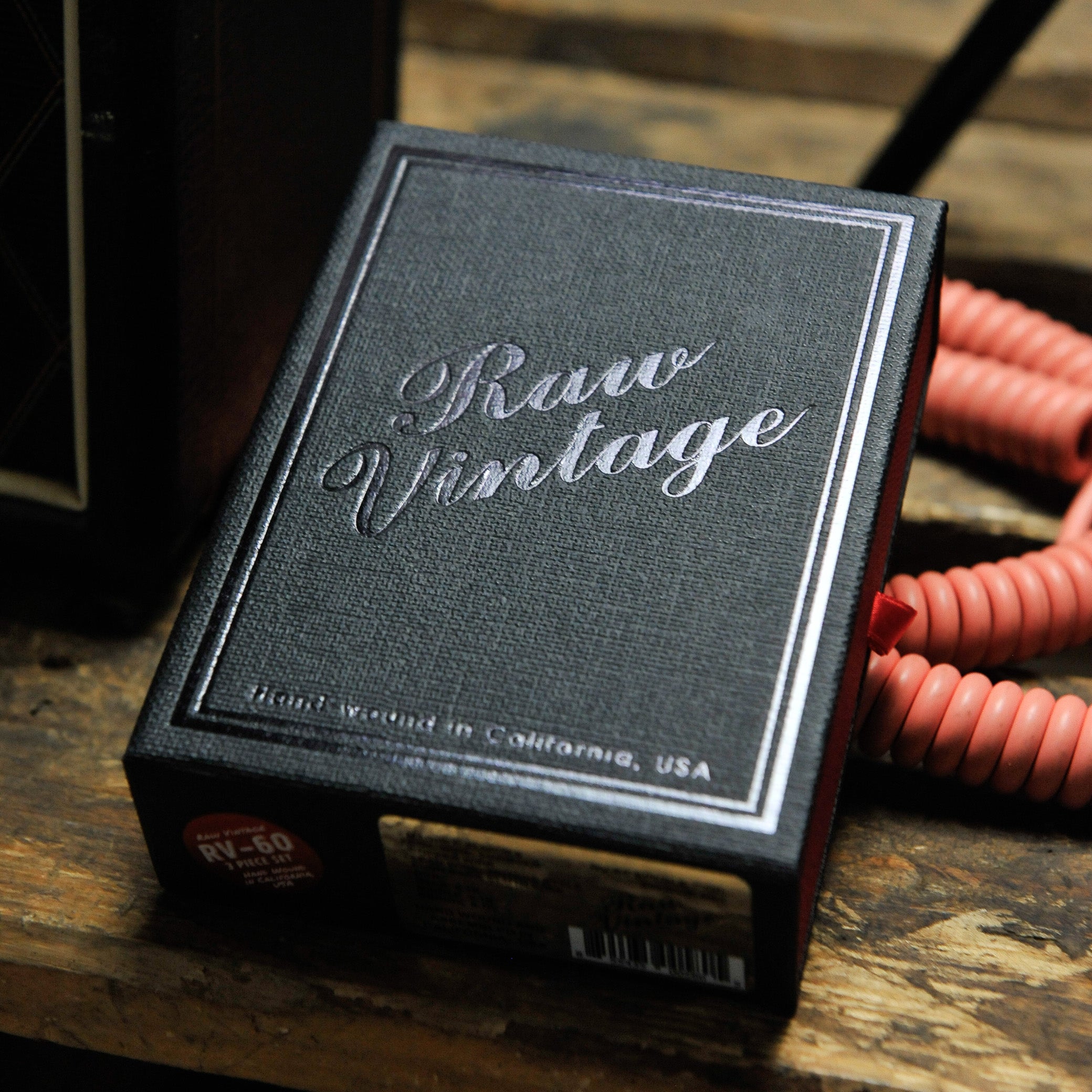 Xotic Raw Vintage RV-60 Single Coil Pickup Set Parchment