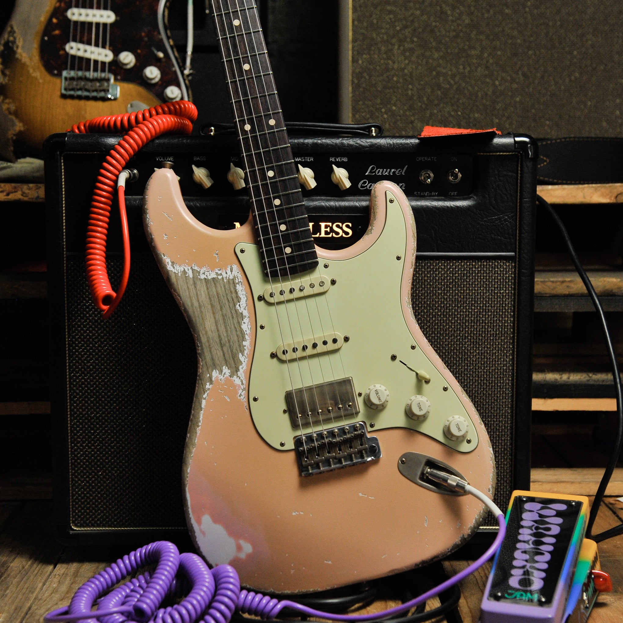 Buy Xotic Guitars Australia XSC-2 Super Heavy Relic Shell Pink ...