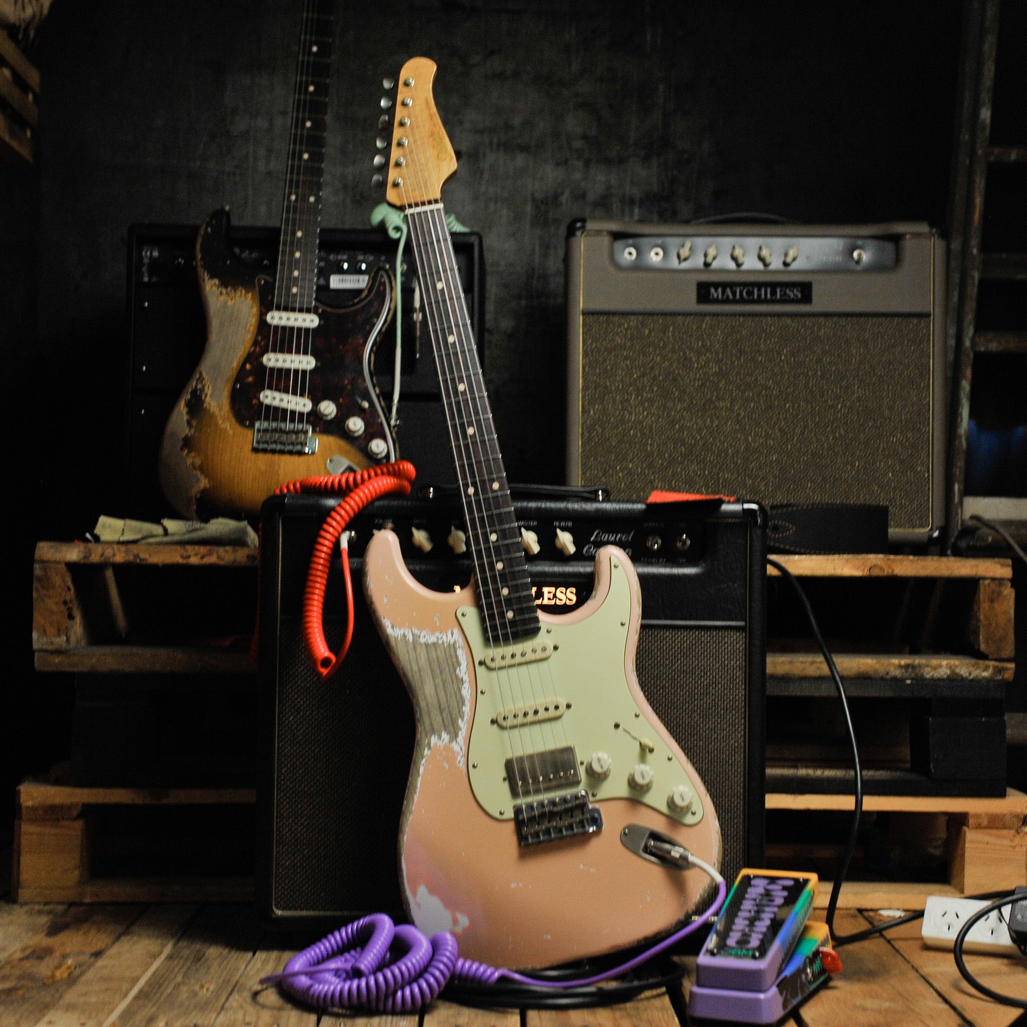 Buy Xotic Guitars Australia XSC-2 Super Heavy Relic Shell Pink ...