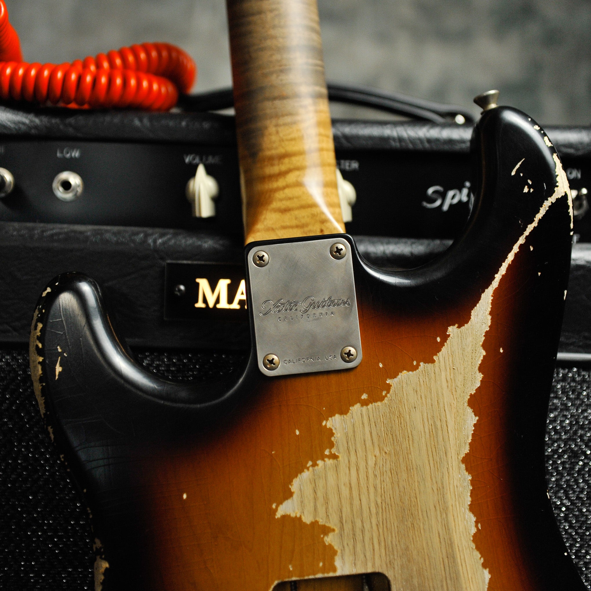 Xotic California Classic XSC-2  3-Tone Sunburst Heavy Aged Electric #3646