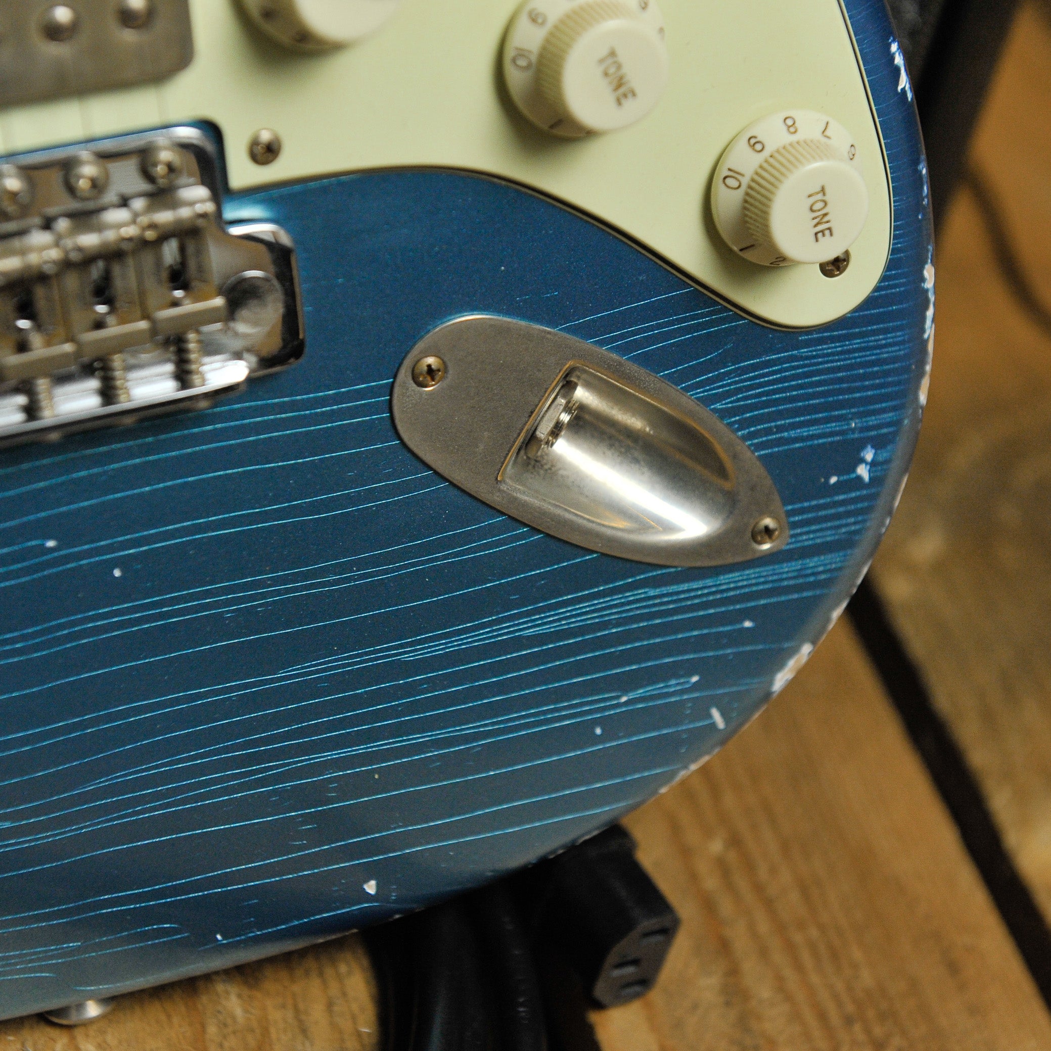 Xotic California Classic XSC-2 Medium Aged Lake Placid Blue Electric Guitar #4074