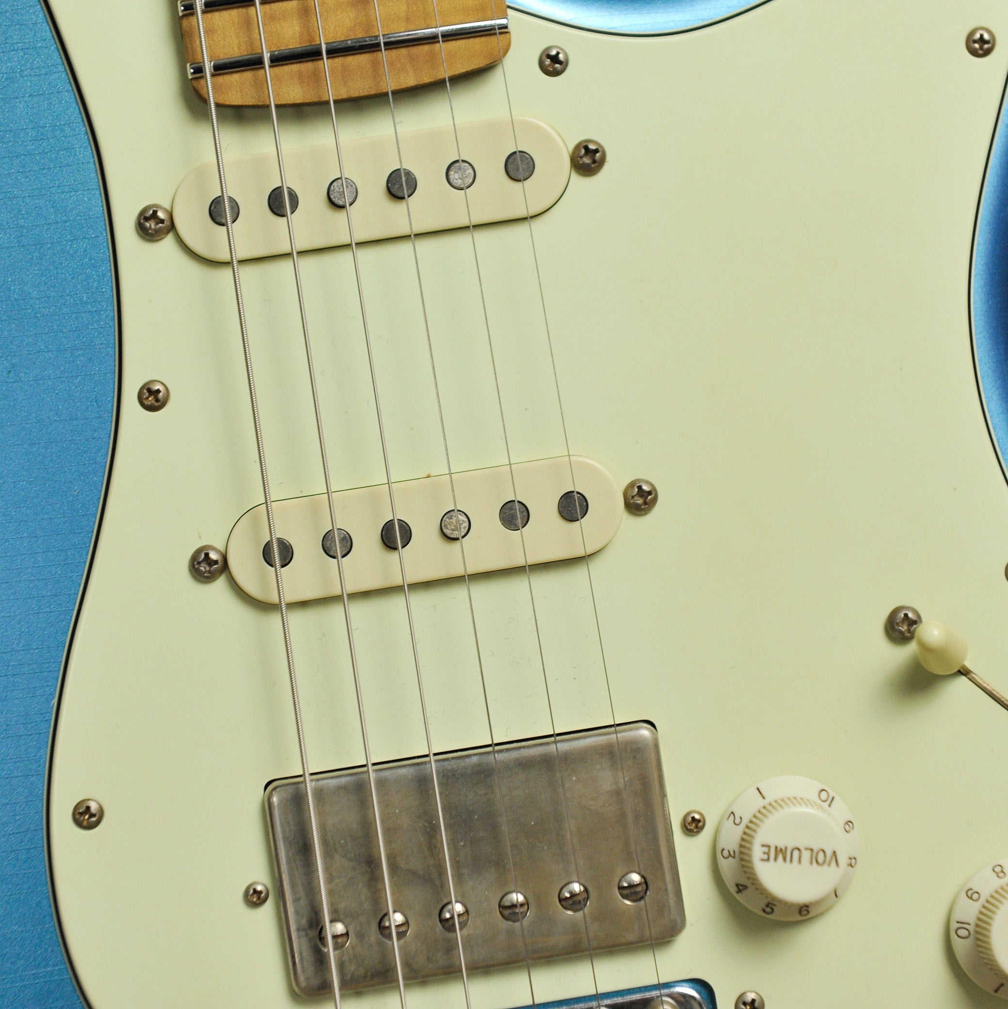Xotic California Classic XSC-2 Medium Aged Lake Placid Blue Electric Guitar #4074
