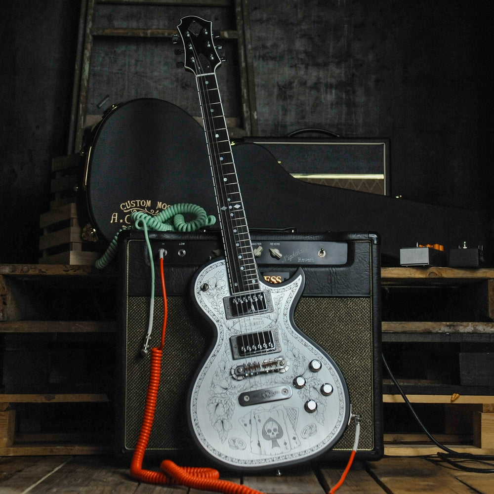 Zemaitis MFG-AC-24-AS & 8s Aces and Eights Electric Guitar