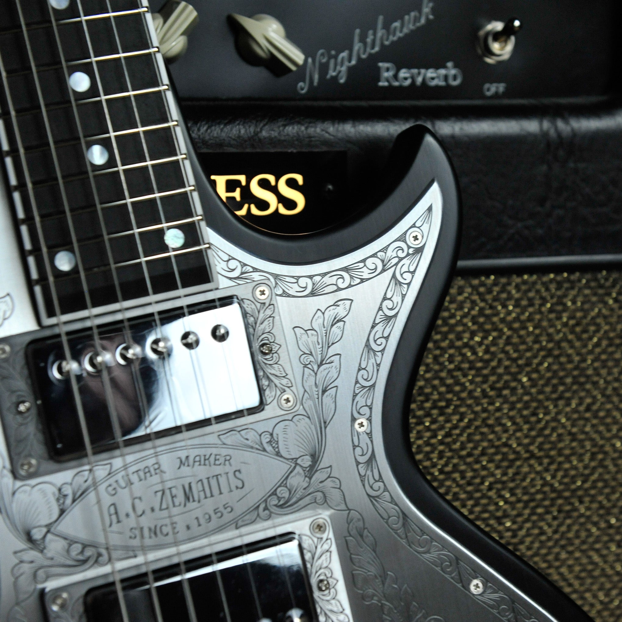 Zemaitis MFG-AC-24-AS & 8s Aces and Eights Electric Guitar